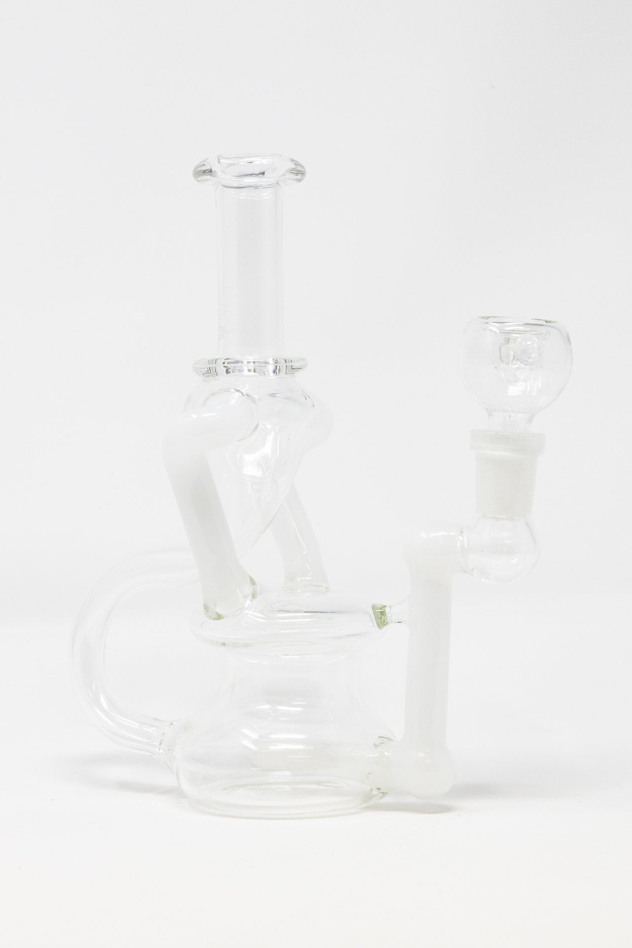 7" Colored Joint Recycler Dab Rig StonedGenie.com