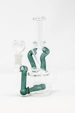 7" Colored Joint Recycler Dab Rig