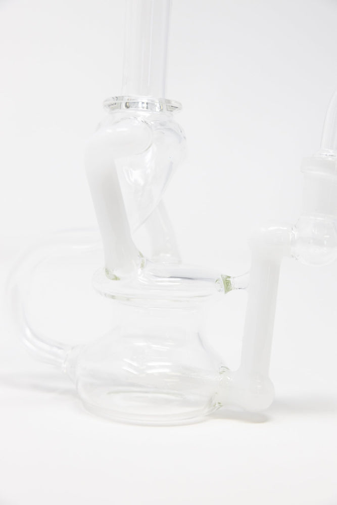 7" Colored Joint Recycler Dab Rig