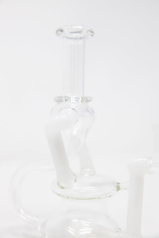 7" Colored Joint Recycler Dab Rig