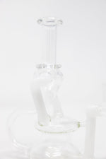 7" Colored Joint Recycler Dab Rig