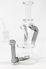7" Colored Joint Recycler Dab Rig