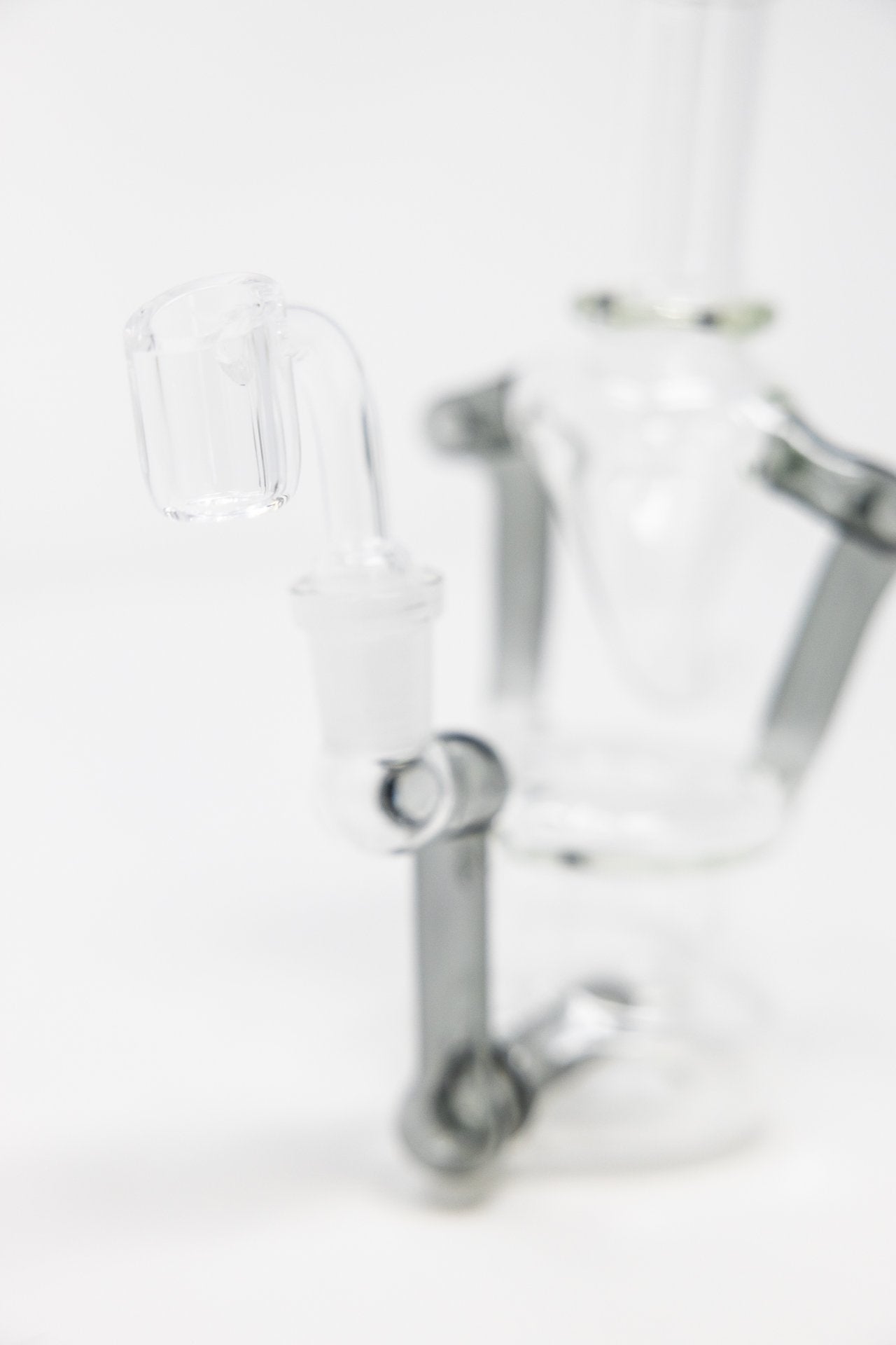 7" Colored Joint Recycler Dab Rig StonedGenie.com