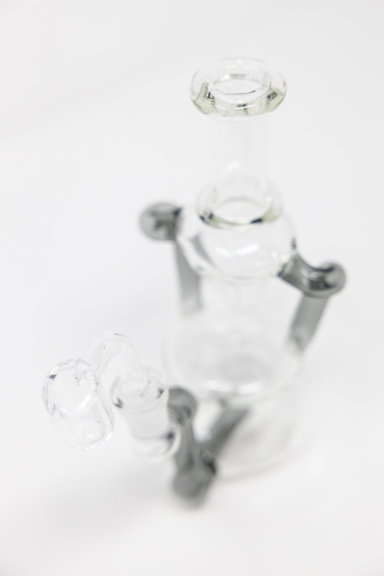 7" Colored Joint Recycler Dab Rig StonedGenie.com