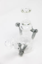 7" Colored Joint Recycler Dab Rig