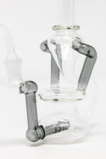 White Smoke 6" Recycler Dab Rig StonedGenie.com Dab rig