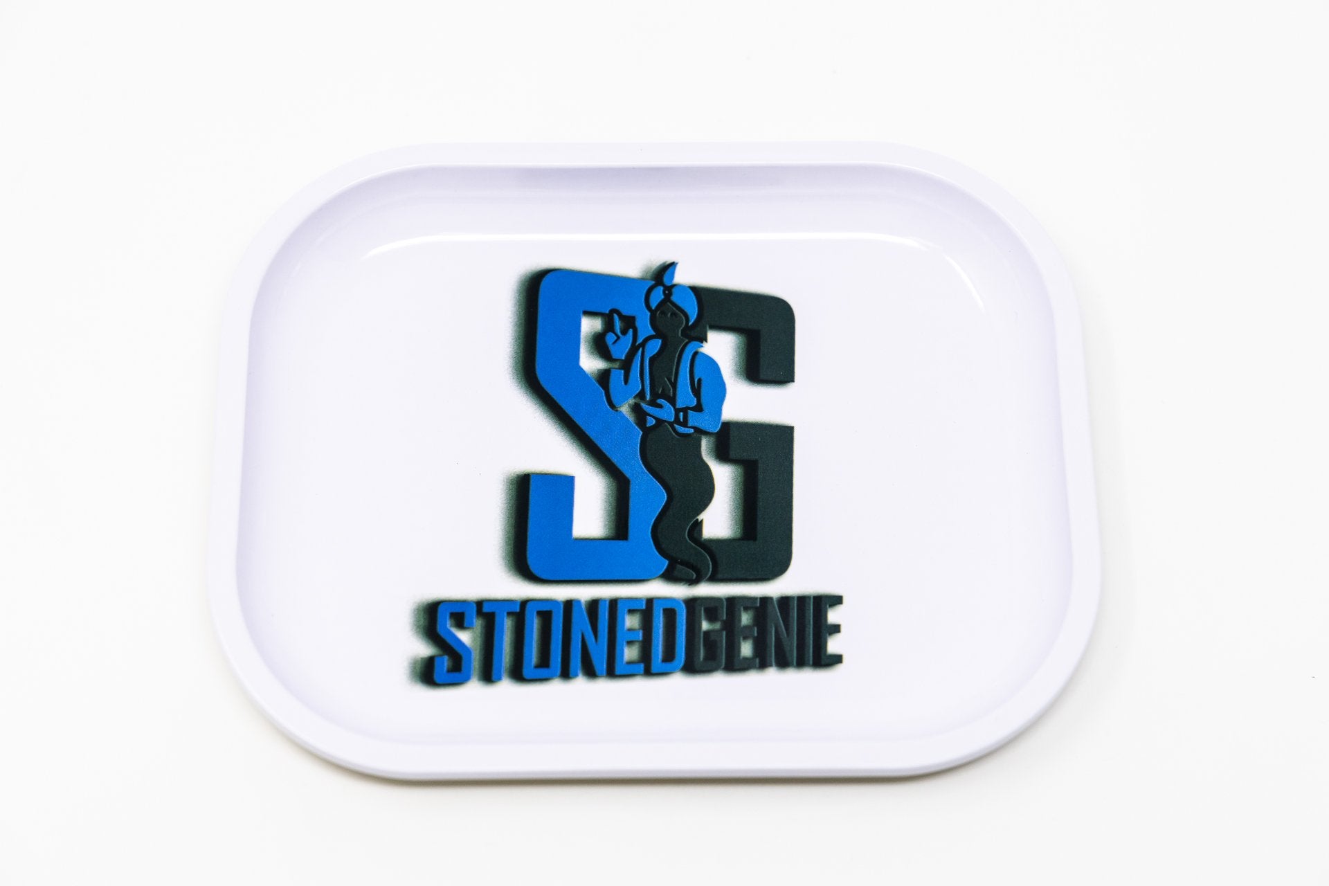 Dodger Blue Stoned Genie Rolling Tray Combo Set StonedGenie.com Accessories
