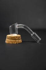 14mm Male Quartz banger - 45Â° Joint Bend