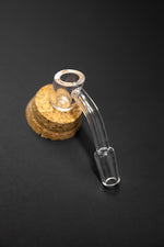 Dark Slate Gray 14mm Male Quartz banger - 45° Joint Bend StonedGenie.com Accessories