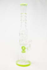 16" Slime Green Jellyfish Honeycomb Bong
