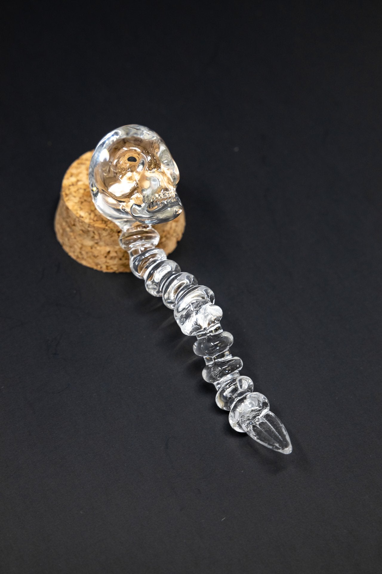 Dark Slate Gray Skull Head Dab Tool StonedGenie.com Accessories