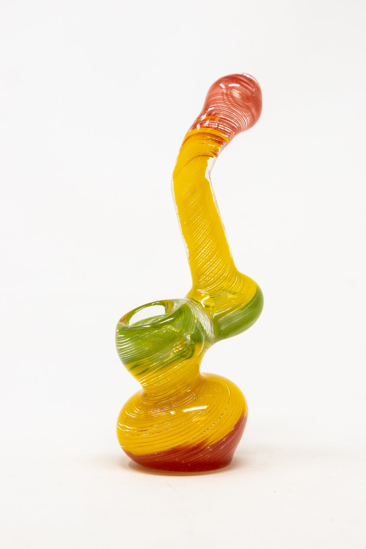 5" Rasta Swirl Bubbler