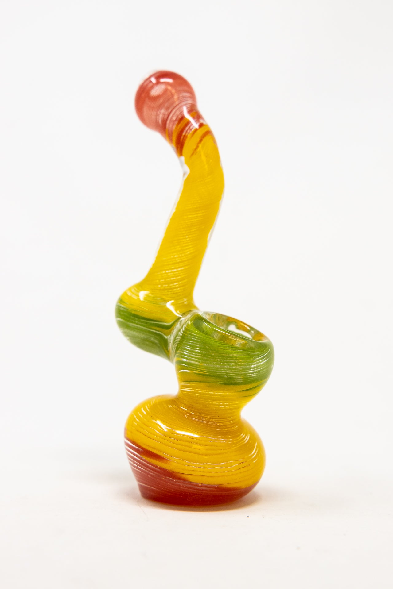 5" Rasta Swirl Bubbler