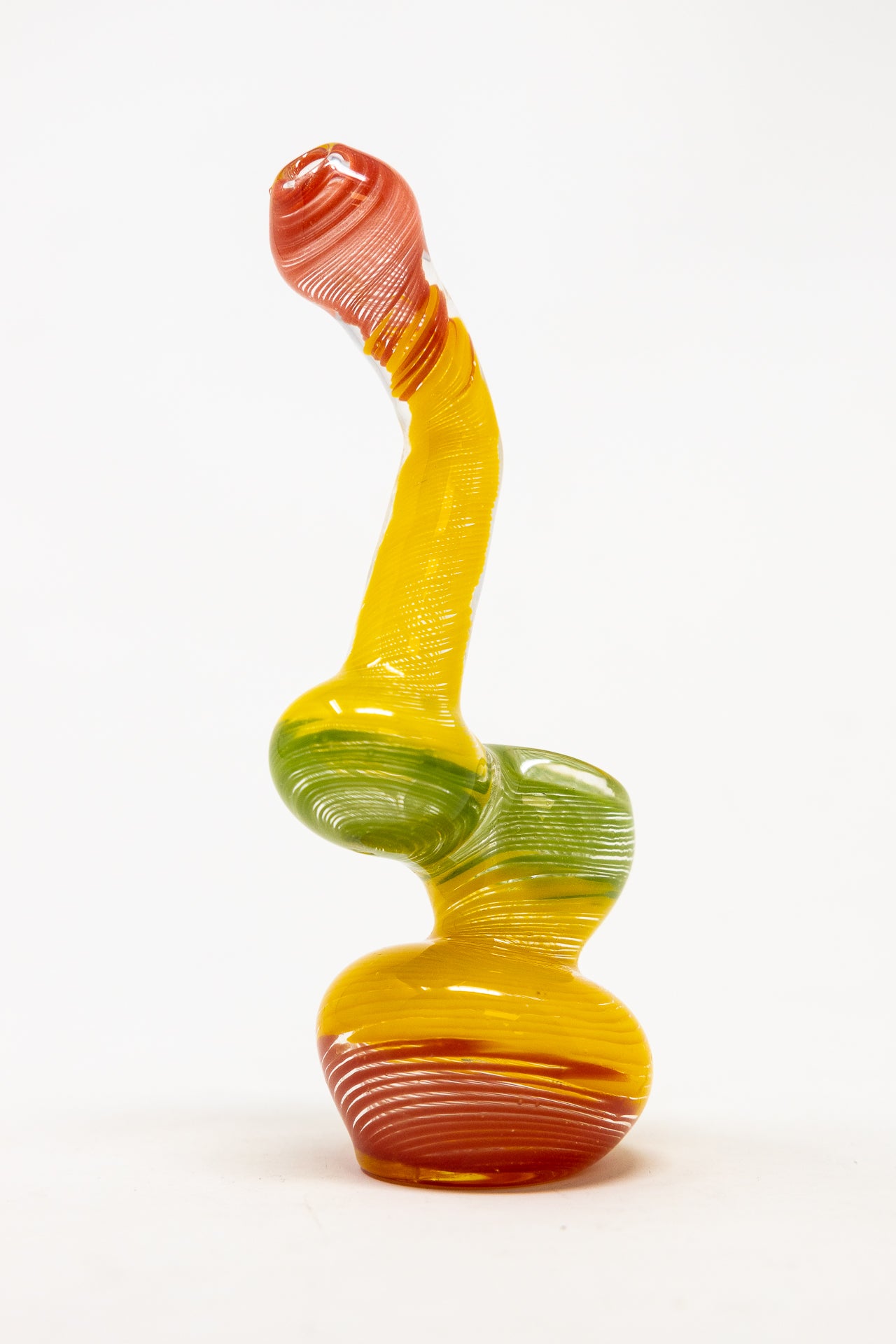 5" Rasta Swirl Bubbler