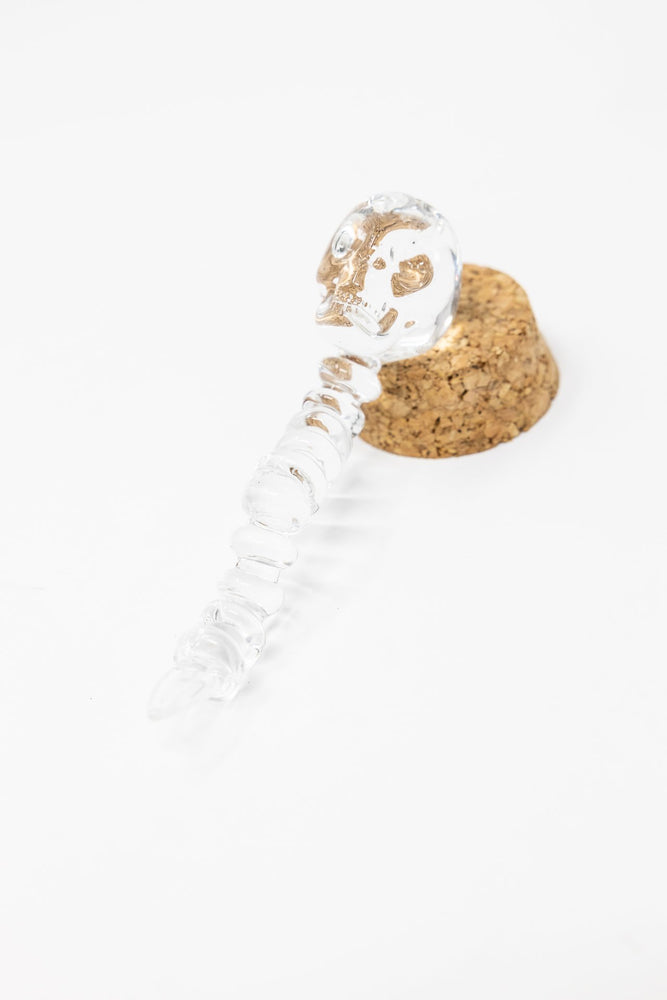 Dark Khaki Skull Head Dab Tool StonedGenie.com Accessories