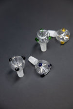 14mm Male Colored Dot Bowl Pc