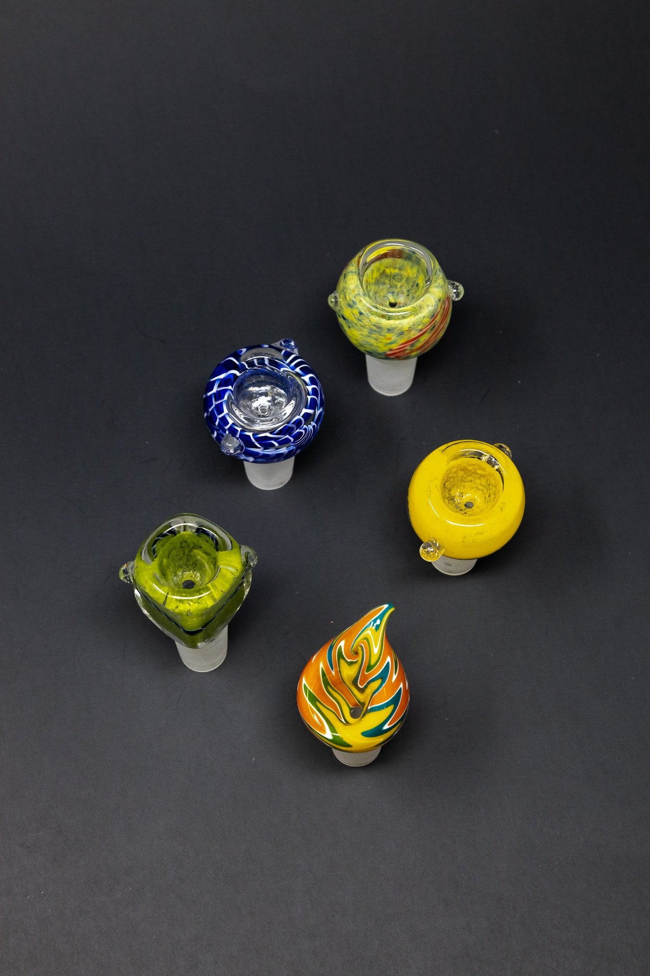 Dark Slate Gray 18mm Premium Male Bowl Pieces StonedGenie.com Bowl