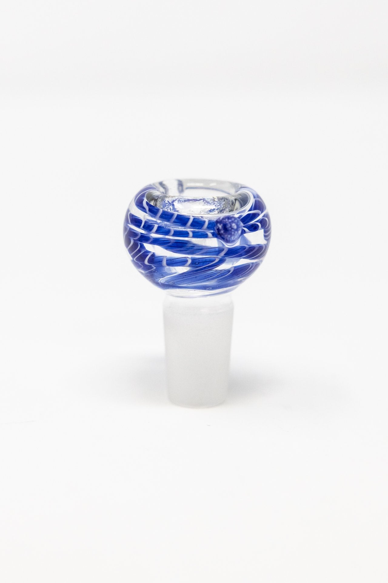 Dark Slate Blue 18mm Premium Male Bowl Pieces StonedGenie.com Bowl