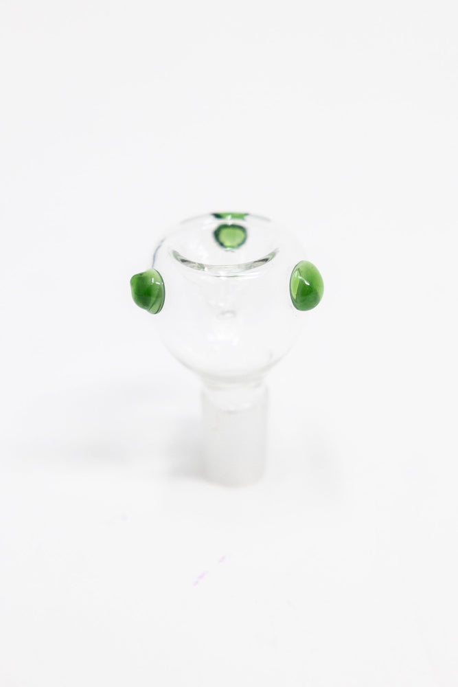 14mm Male Colored Dot Bowl Pc