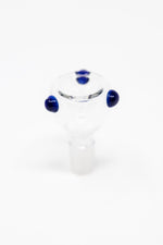 14mm Male Colored Dot Bowl Pc