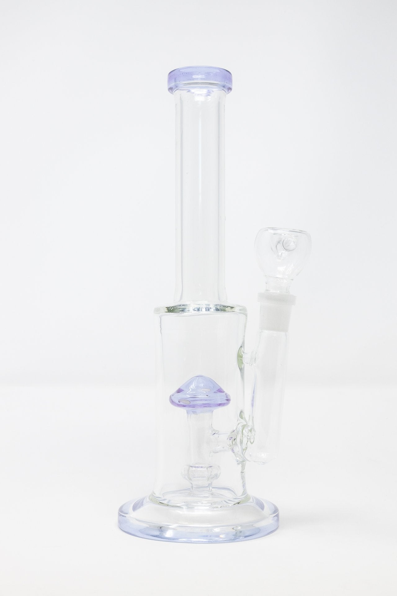 Lavender 10” Mushroom Percolator Bong StonedGenie.com Bong