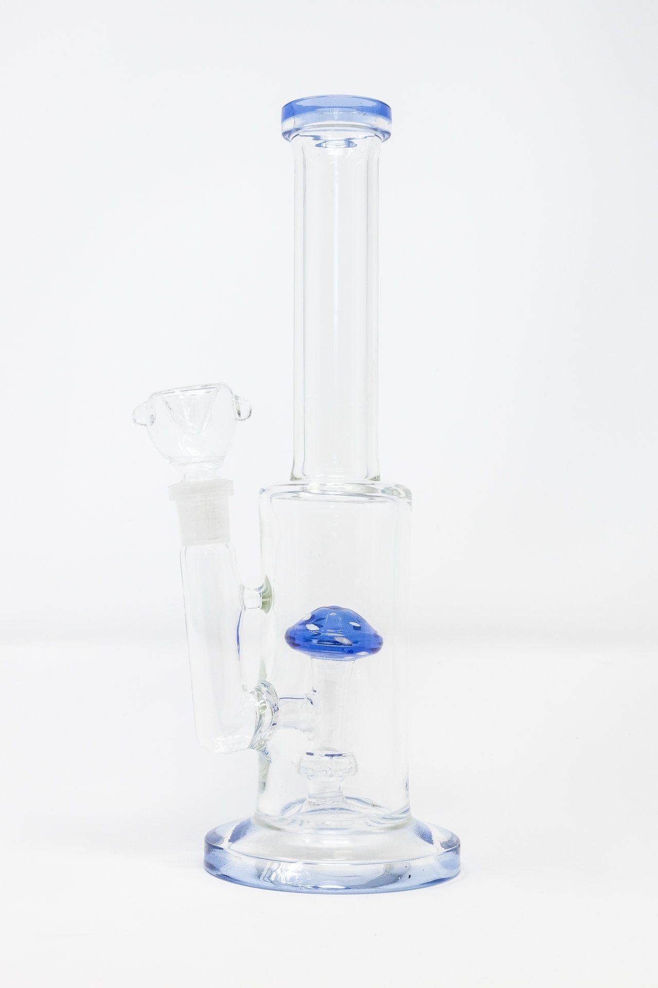 Cornflower Blue 10” Mushroom Percolator Bong StonedGenie.com Bong
