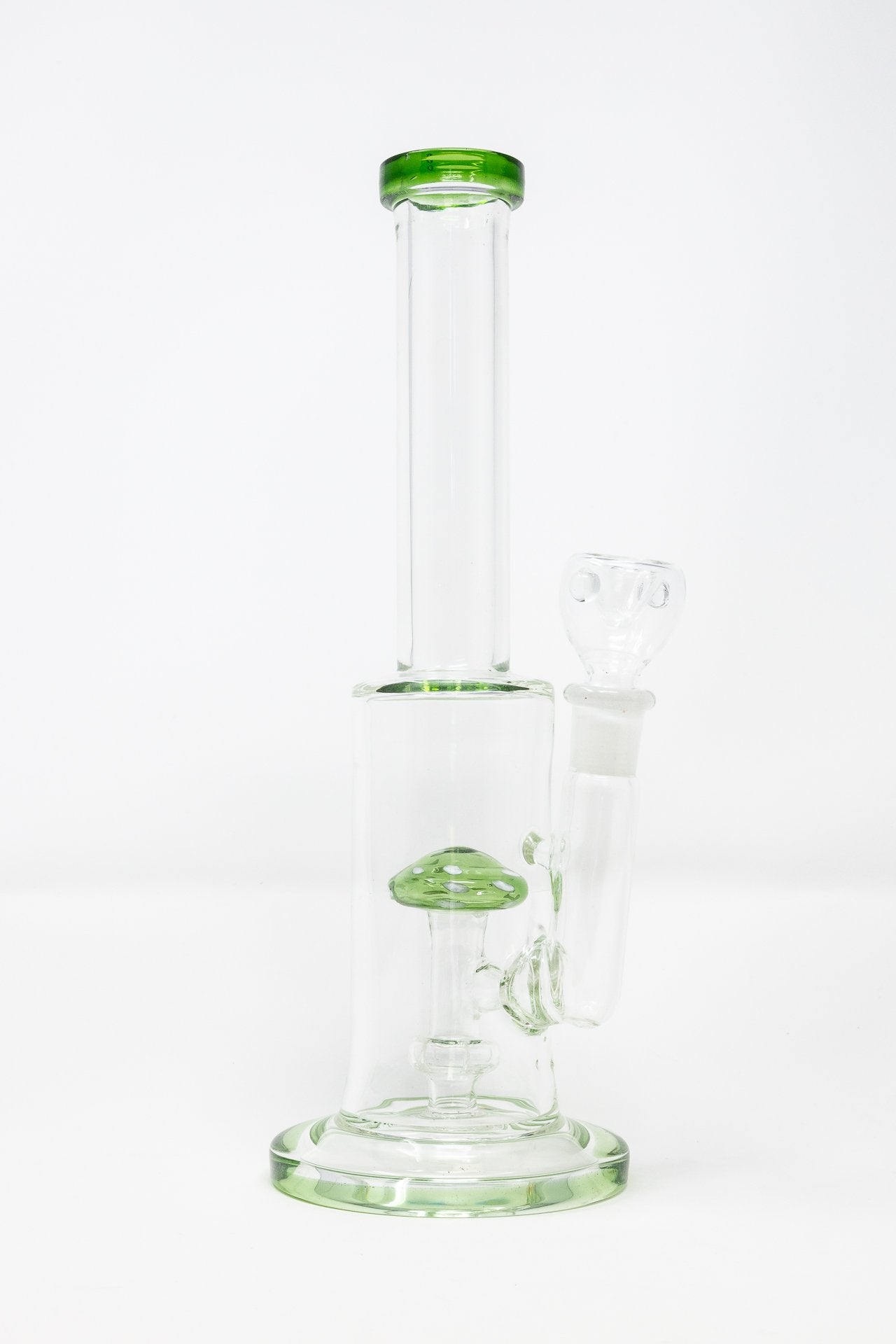 Dark Gray 10” Mushroom Percolator Bong StonedGenie.com Bong