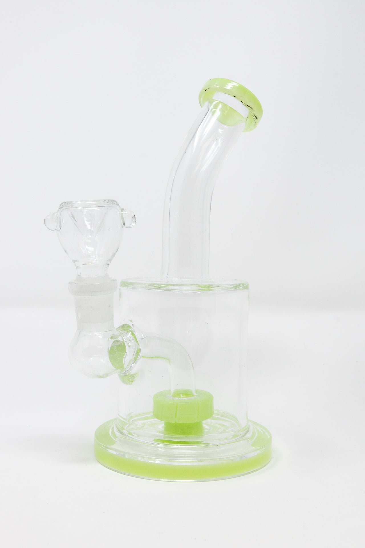 6.5" Flat Base Shower Bend