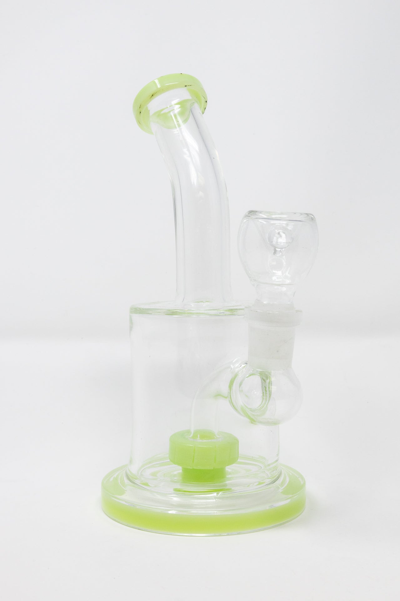 6.5" Flat Base Shower Bend