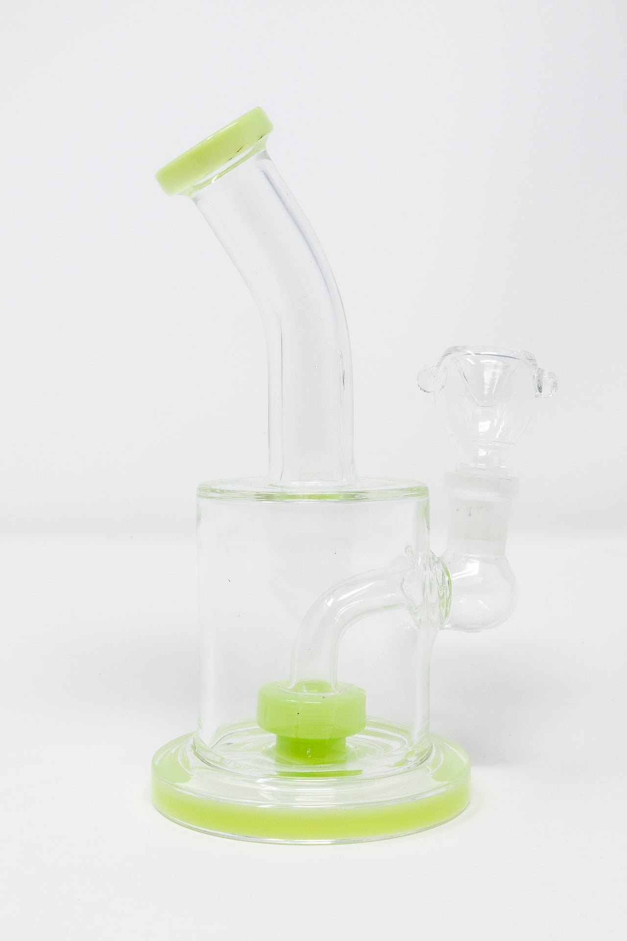 6.5" Flat Base Shower Bend