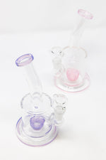 6.5" Flat Base Shower Bend Dab Rig