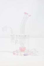 6.5" Flat Base Shower Bend Dab Rig