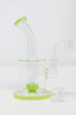 6.5" Flat Base Shower Bend Dab Rig