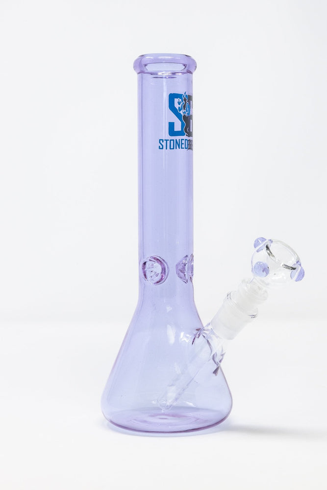 9.5" Stoned Genie Purple Lavender Bong