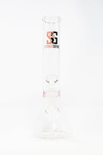 Misty Rose 11” Stoned Genie Pink Middle Accent Bong StonedGenie.com Bong