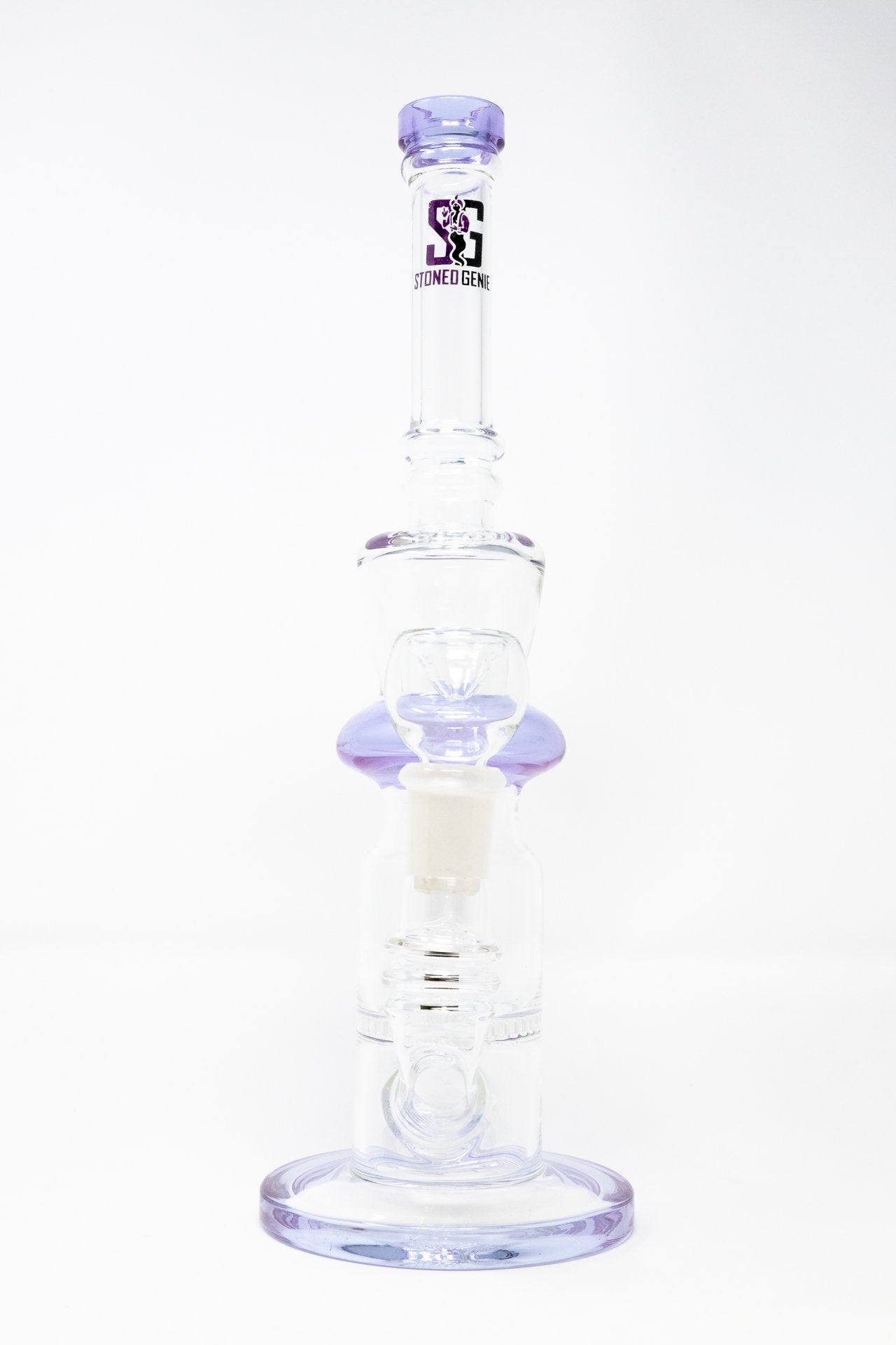 Thistle 12" Premium Stoned Genie Honeycomb bong StonedGenie.com Bong