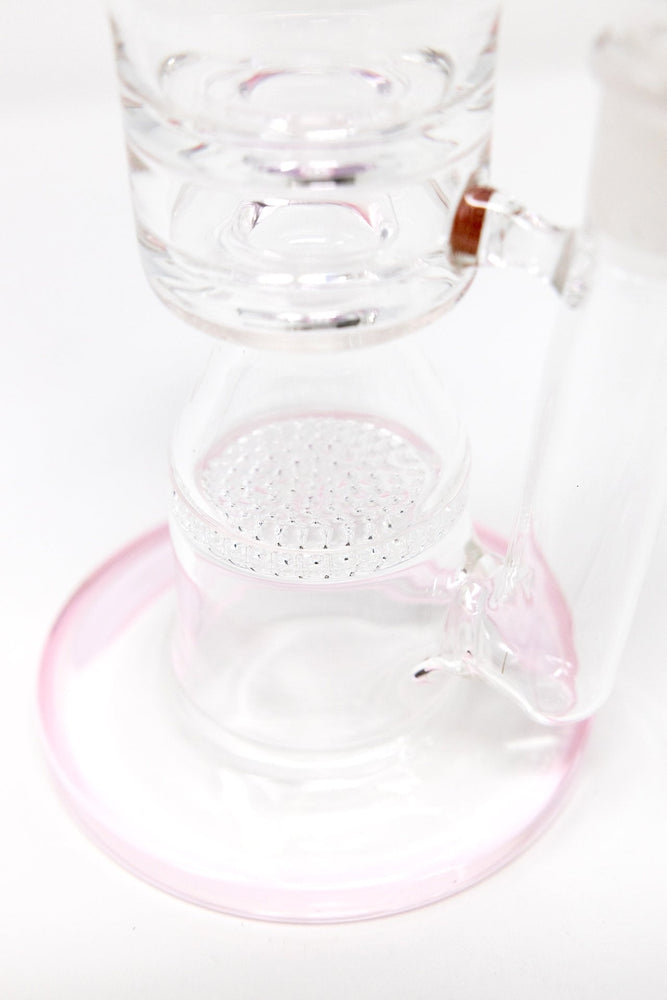 11" Premium White Neck Rocket Honeycomb Bong