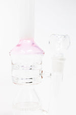 11" Premium White Neck Rocket Honeycomb Bong