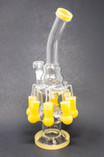 12" Yellow Seven Side Recycler