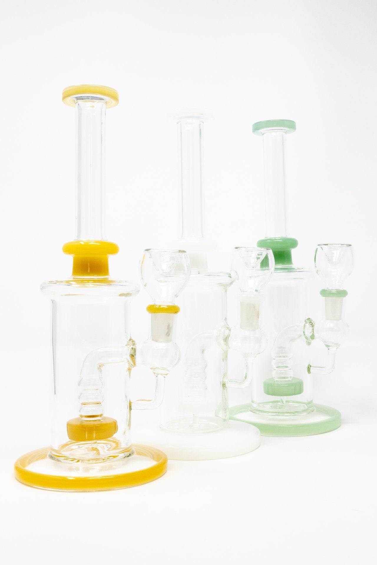 10” Flat Base Skinny Neck Bong