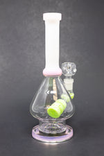 8" Single Percolator Flat Base Bong