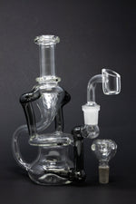 7" Colored Joint Recycler Dab Rig