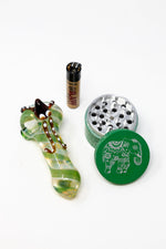 Green Octopus Hand Pipe Combo