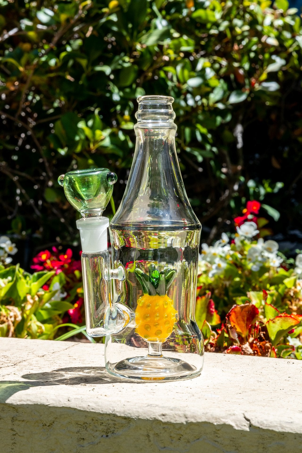 6" Pineapple Bottle Bong