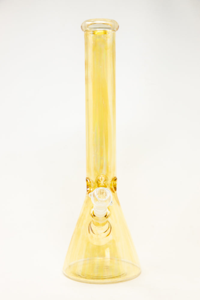 16" Golden Fumed Beaker Bong