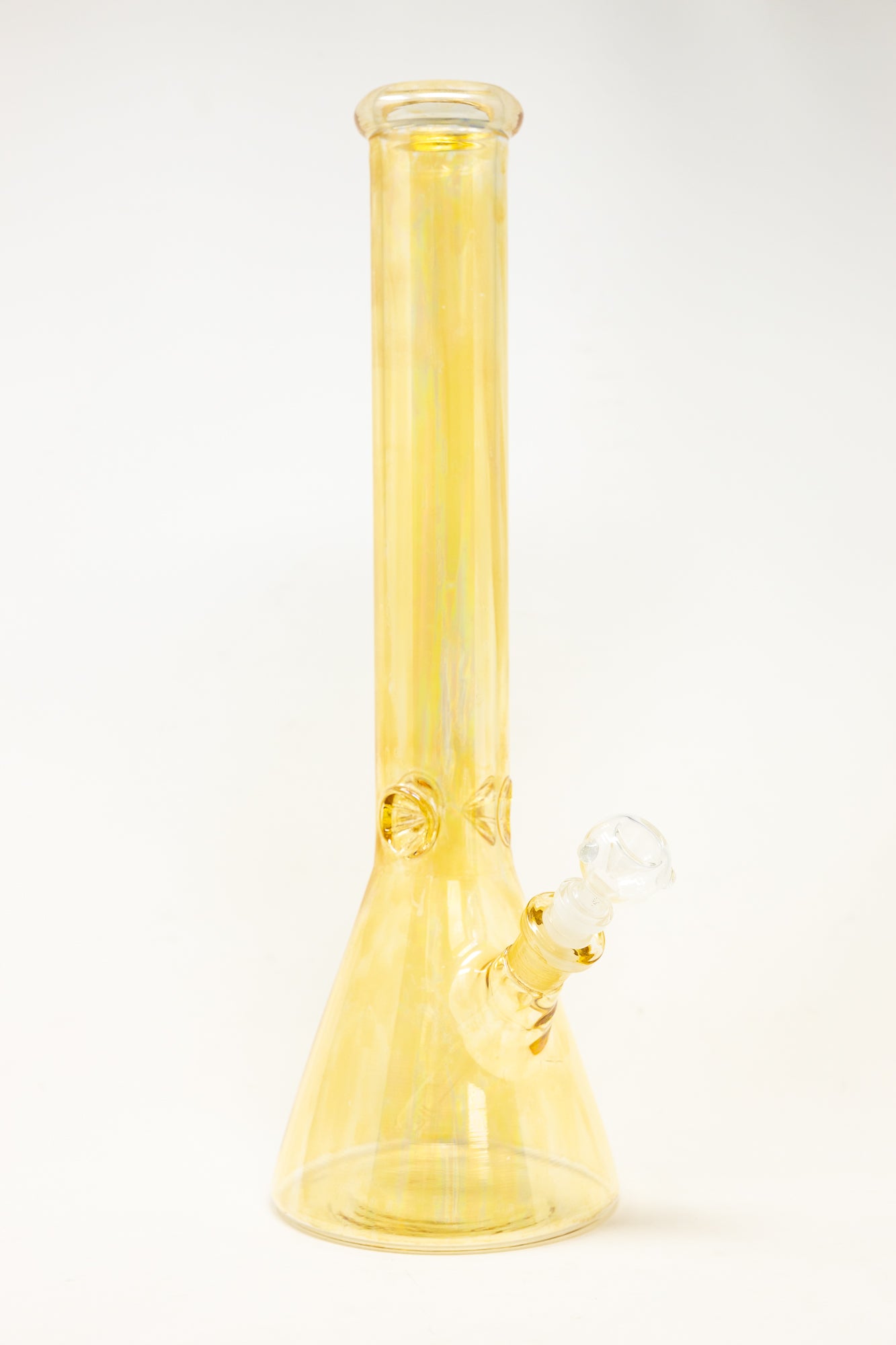 16" Golden Fumed Beaker Bong