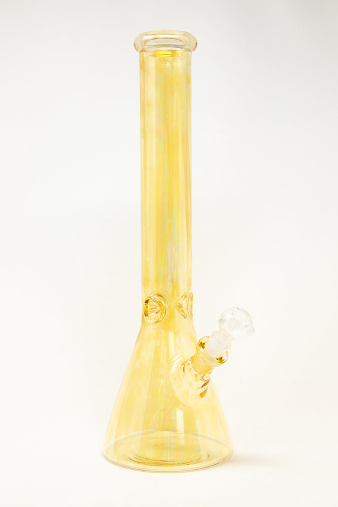 16" Golden Fumed Beaker Bong