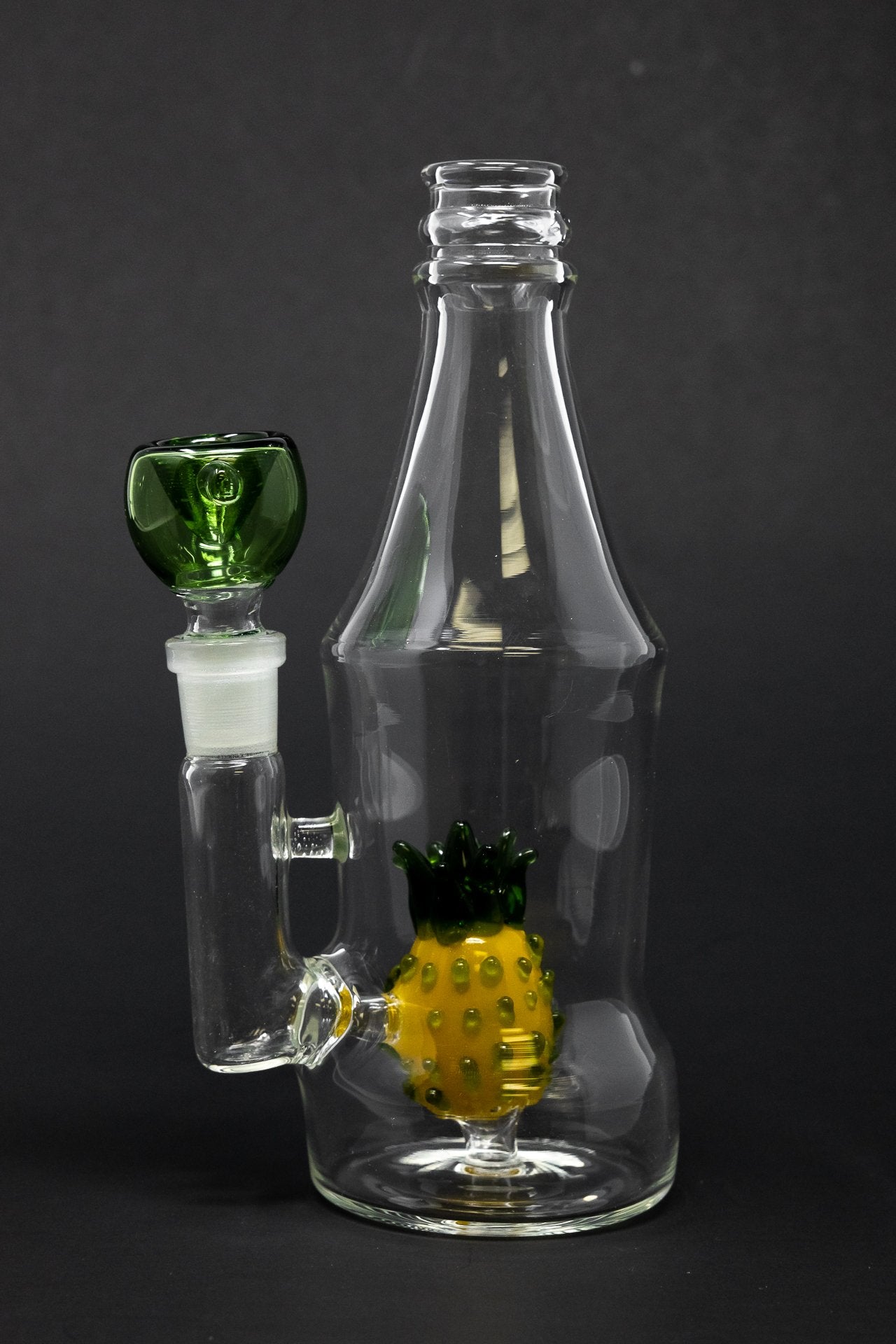 Dark Slate Gray 6" Pineapple Bottle Bong StonedGenie.com Bong