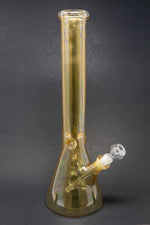 16" Golden Fumed Beaker Bong