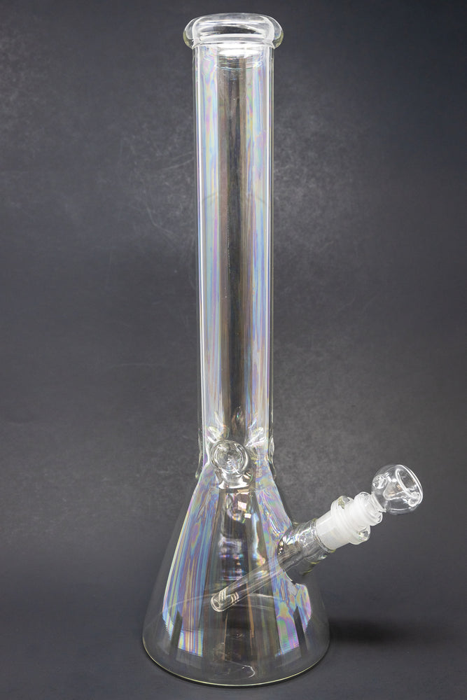 16" Iridescent Beaker Bong